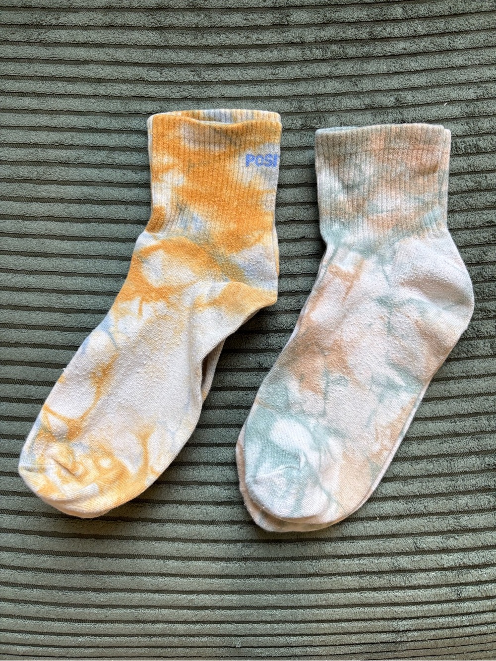 Madewell Tie-Dye Crew Socks